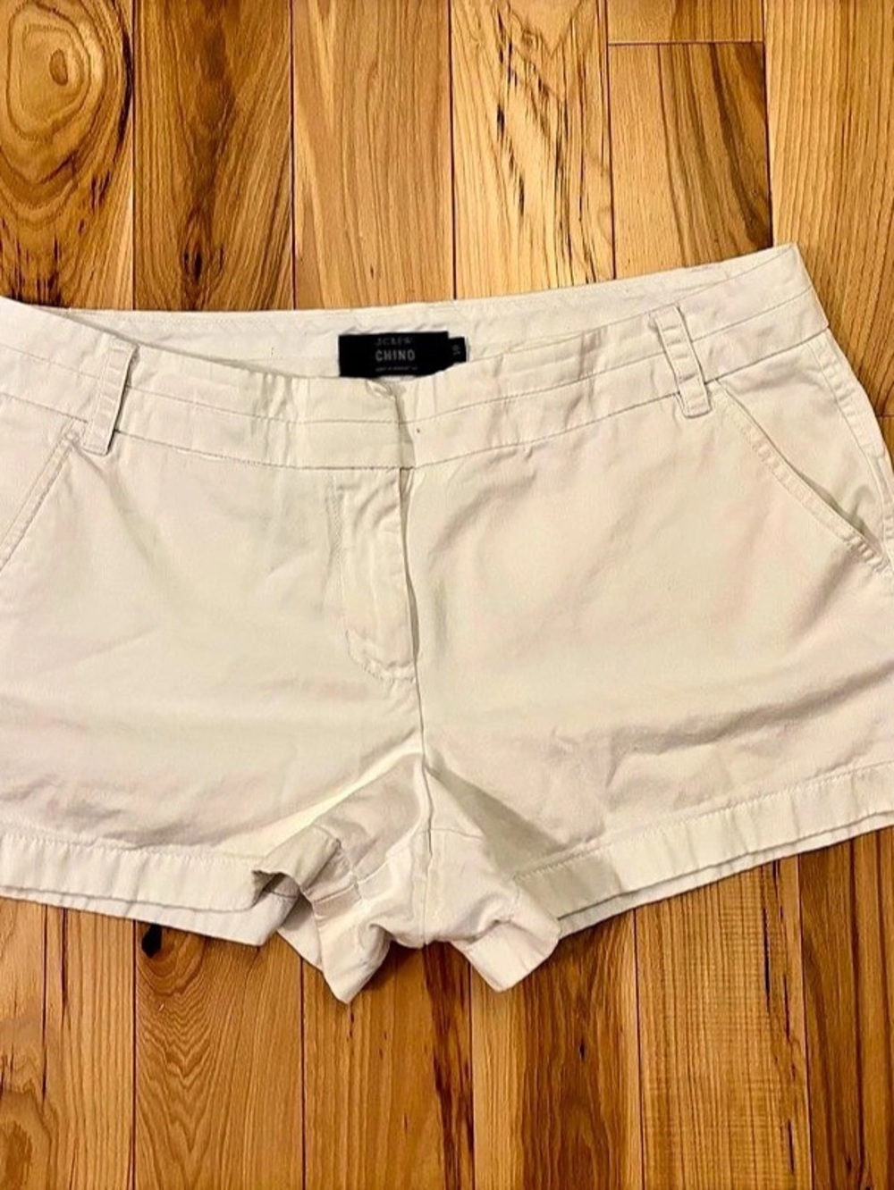 J.Crew Chino shorts in white